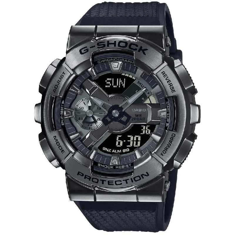 Unisex Customized Design Watches-Casio G-Shock Men's Black Watch GM-110BB-1AER
