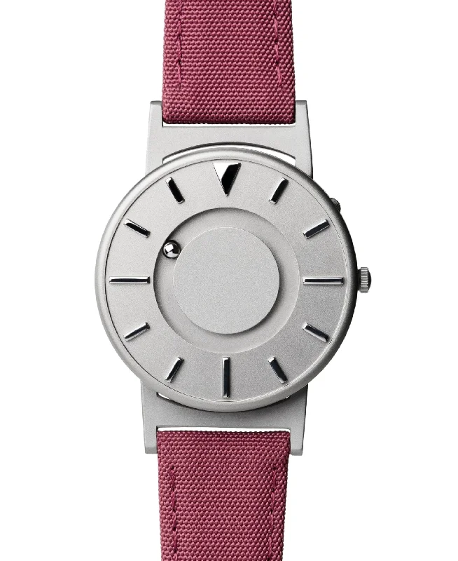 Men's Swiss Made Edition-Eone Titanium Bradley 40mm Unisex Watch Red