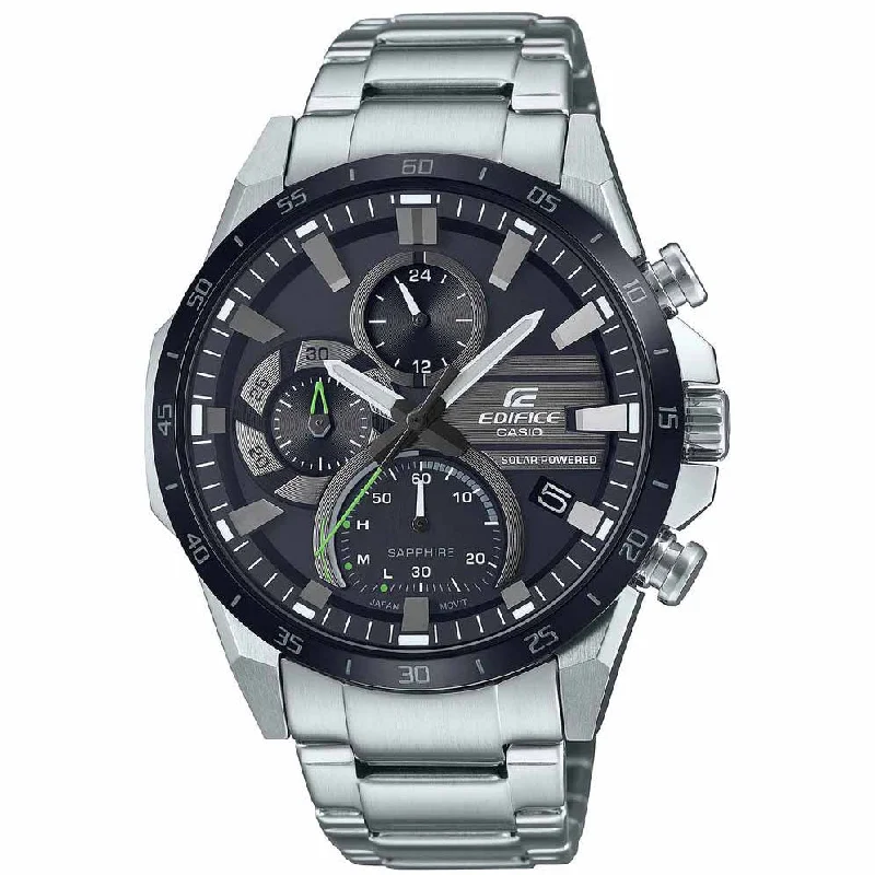 Unisex High-End Design Watches-Casio Edifice Chrono Men's Black Watch EFS-S620DB-1AVUEF Unisex High-End Design Watches-Casio Edifice Chrono Men's Black Watch EFS-S620DB-1AVUEF