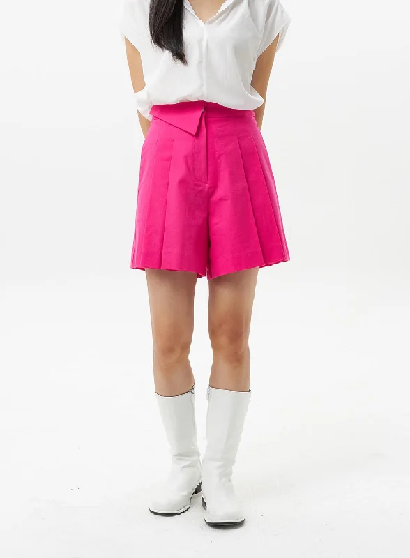 pleated-shorts-ou323