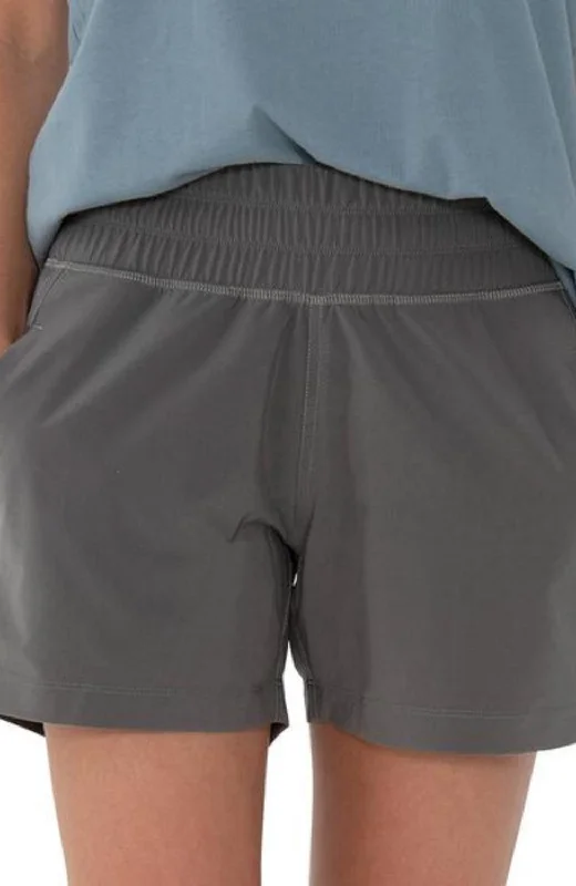 Pull On Breeze Shorts In Graphite