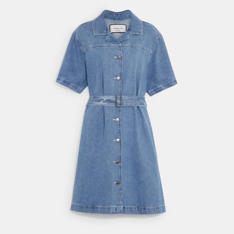 Coach Outlet Denim Dress