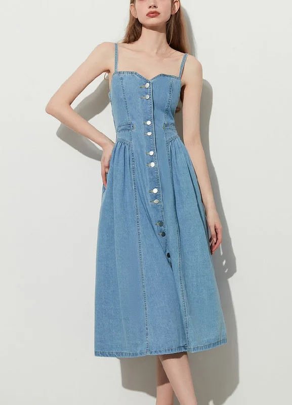 DR23247LB Denim Dress/Pre-order