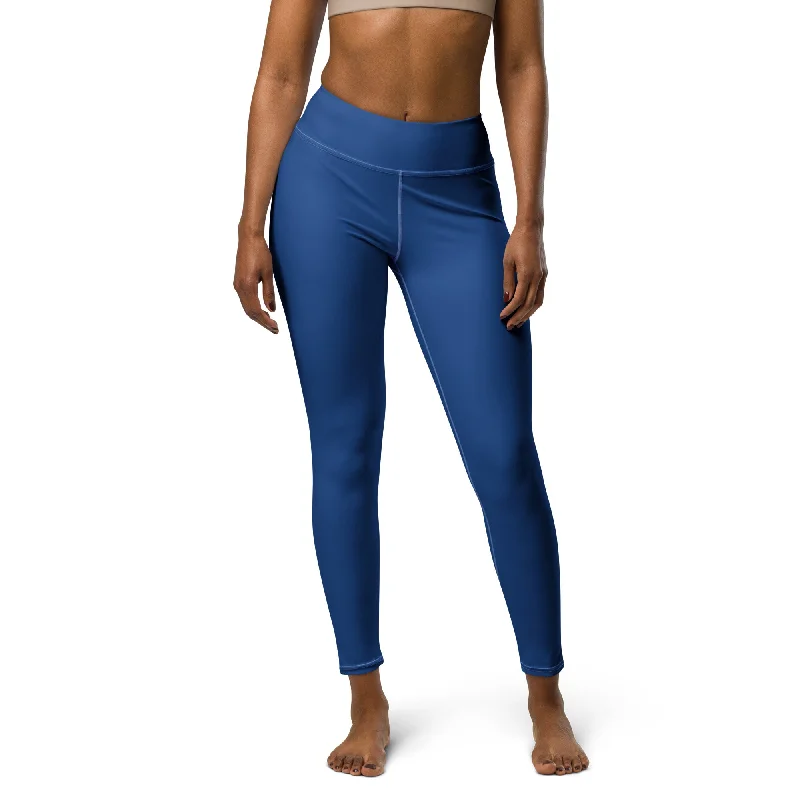 ELEVATED ESSENTIALS, THE PERFECT HIGH WAISTBAND LEGGING  COBALT BLUE