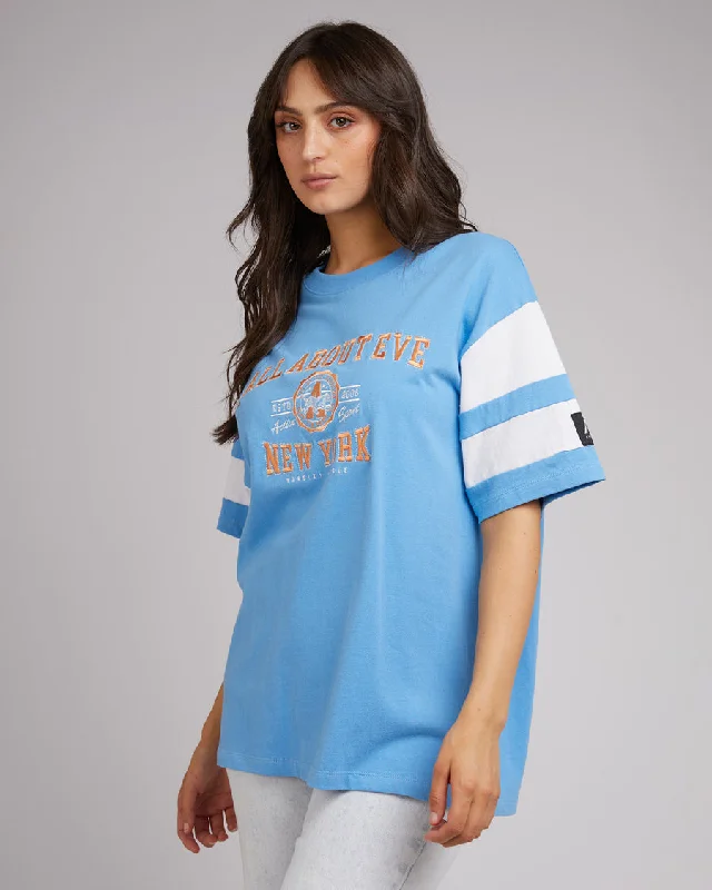 all-about-eve-game-tee-blue