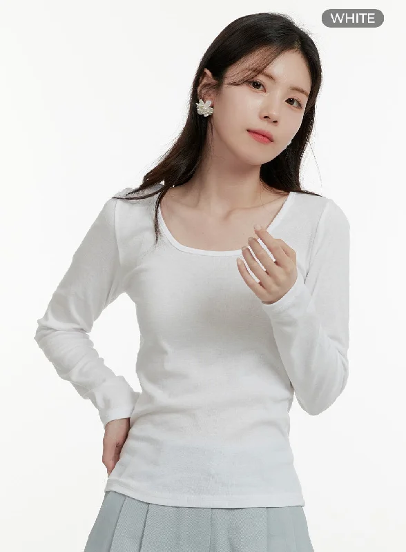 basic-cotton-u-neck-long-sleeve-tee-oa405