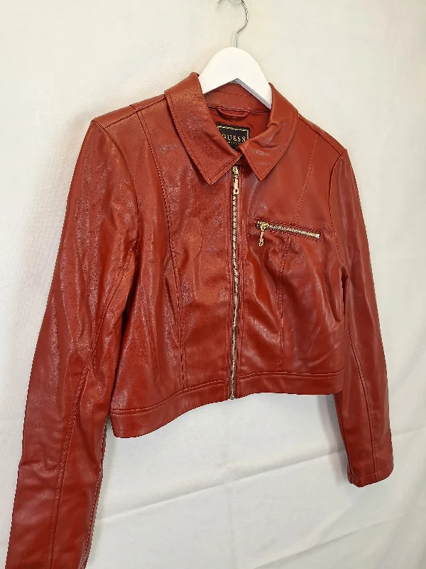 guess-clay-faux-leather-cropped-jacket-size-8-b010-498-rd