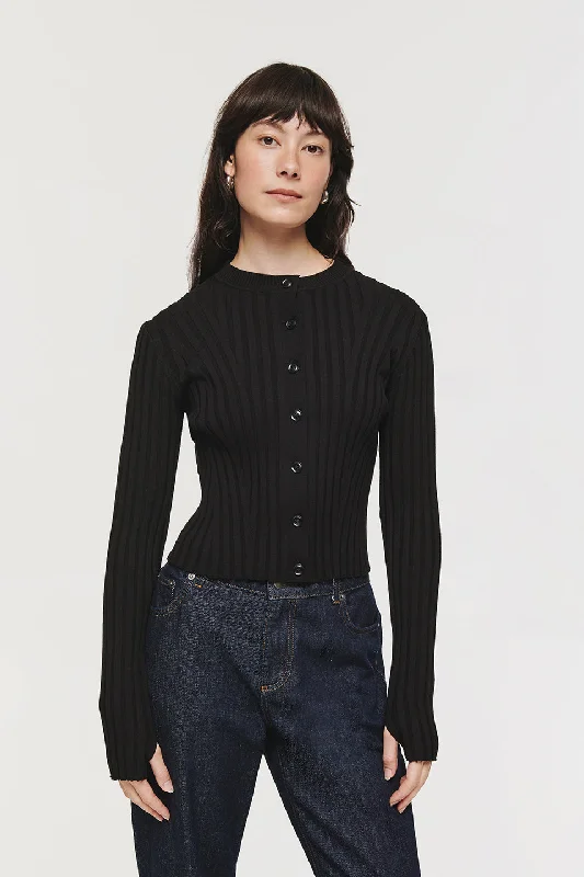 Michelle Ribbed Cardigan