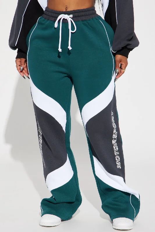 motor-racing-wide-leg-sweatpants-teal-combo