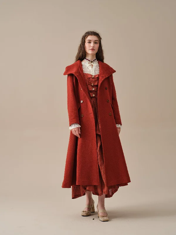 retro-hooded-wool-coat-red-coat-maxi-coat-elegant-coat-winter-coat-warm-wool-coat-wedding-coat-linennaive