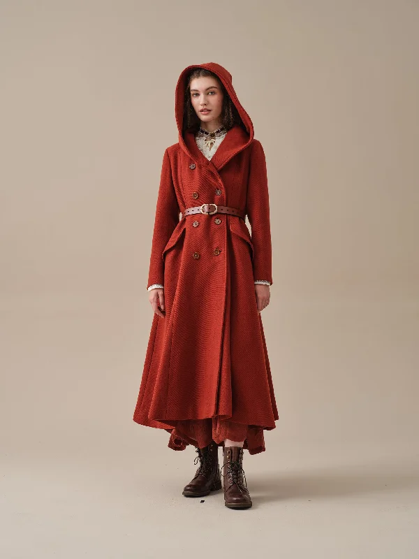 retro-hooded-wool-coat-red-coat-maxi-coat-elegant-coat-winter-coat-warm-wool-coat-wedding-coat-linennaive