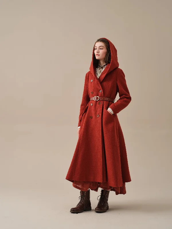 retro-hooded-wool-coat-red-coat-maxi-coat-elegant-coat-winter-coat-warm-wool-coat-wedding-coat-linennaive