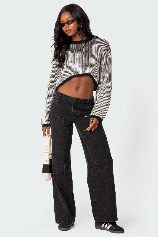 Ayla Low Rise Carpenter Jeans