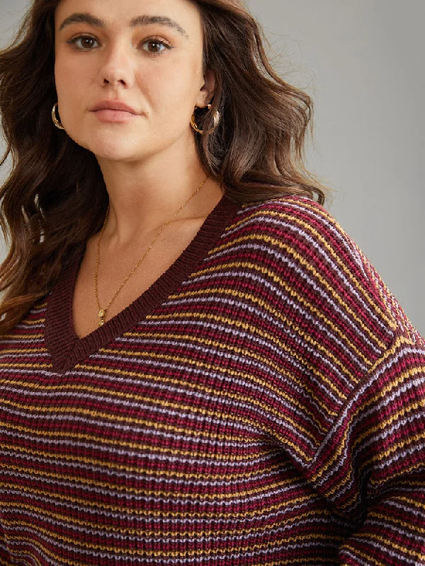 textured-striped-drop-shoulder-pullover